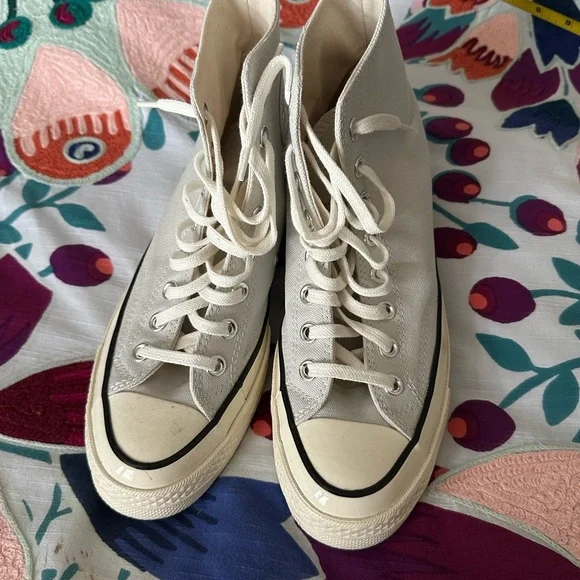 Converse High-Top Sneakers in light blue - Picture 3 of 8